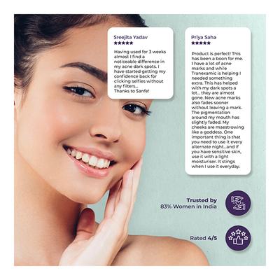 Sanfe Promise Face Serum Shots - Tranexamic 3% + HPA 30 ml - Face Serum