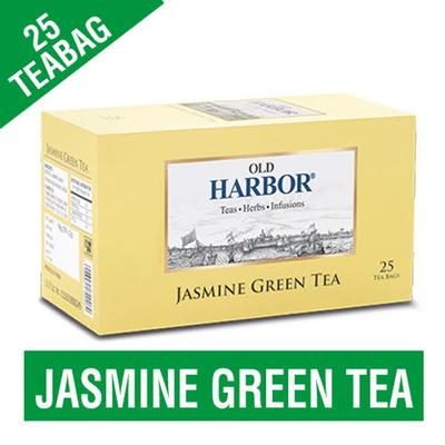 Old Harbor Tea Bags - Jasmine Green Tea 25's - Herbal/Green Teas
