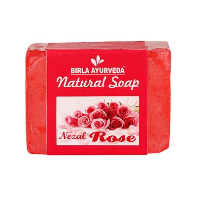 Birla Ayurveda Nezal Natural Soap - Rose 120 gm - Personal Care (Ayush)