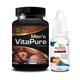 Riffway Men's Vitapure Capsule 15's + Big Penis Size Oil 15 ml - Sexual Healthcare