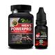 Riffway Men's Powerpro Capsule 15's + M Lawa Oil 15 ml - Sexual Healthcare
