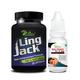 Riffway Ling Jack Capsule 30's + Big Penis Oil Size Oil 15 ml - Sexual Healthcare