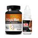 Riffway Magic Man Capsule 30's + Ling Booster Oil 15 ml - Sexual Healthcare