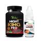 Riffway Night King Pro Capsule 30's + Big Penis Size Oil 15 ml - Sexual Healthcare