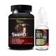 Riffway Sex HD Plus Capsule 15's + Sex Timing Increase Oil 15 ml - Sexual Healthcare