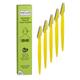 Self Lub Feather Touch Face Razor (Pack of 5) - Yellow - Hair Removal Accessories