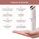 Flawless Facial Hair Remover - White - Hair Removal Accessories