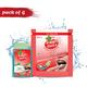 Inventz Fresh Meltz Sugar Free Oral Hygiene Fresh Breath Mini Strip - Paan (Pack of 6 x 10's) - Mouth Refreshners