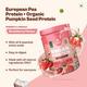 Origin Nutrition Vegan Protein Powder - Strawberry Flavour 290 g - Whey Proteins