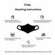 Frido Ultra Comfortable Silver+ Face Mask - Blue (Pack of 2) - Face Mask