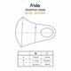 Frido Ultra Comfortable Silver+ Face Mask - Blue (Pack of 2) - Face Mask