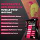 Dr. Morepen Muscle Food Isotonic Powder - Litchi Flavour 1 kg - Workout Essentials