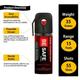 Be Safe Forever MAX Protection Self Defense Pepper Spray (Pack of 3 x 60 ml) - Others