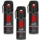 Chevalier Self Defense Pepper Spray for Women (Pack of 3 x 55 ml) - Others
