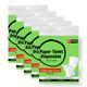 Be Safe Forever Disposable Paper Toilet Seat Cover - Green (Pack of 10 Sheets x 5's) - Others