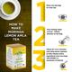 Organic Veda Moringa Lemon Amla Tea Bags 28's - Teas