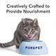 Purepet Wet Cat Food, Real Chicken and Chicken Liver in Gravy, 15 Pouches (15 x 70g) 1050 gm - Petfood