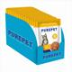 Purepet Wet Cat Food, Real Tuna and Chicken Liver in Gravy, 15 Pouches (15 x 70g) 1050 gm - Petfood