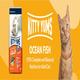 Kitty Yums Adult (+1 Year) Dry Cat Food, Ocean Fish 1200 gm - Petfood