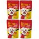 Wiggles Wet Dog Food Chicken Vegetable Gravy Puppy Adult Senior Pets (Pack of 4 x 150gm) 600 gm - Petfood