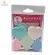 Majestique Face Rhombus shape Puff Sponge Set contains 4 blending sponges 1's - Sponges & Applicators