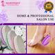 Majestique Easy Grip Pumice Stone for Hands, Heels, Elbows - Color May Vary - Manicure & Pedicure Kits
