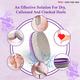 Majestique Easy Grip Pumice Stone for Hands, Heels, Elbows - Color May Vary - Manicure & Pedicure Kits