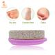 Majestique Easy Grip Pumice Stone for Hands, Heels, Elbows - Color May Vary - Manicure & Pedicure Kits