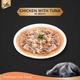 Sheba Fine Food for Cats - Chicken with Tuna in Gravy 70 gm - Petfood