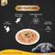 Sheba Fine Food for Cats - Tuna Pumpkin & Carrot in Gravy 70 gm - Petfood