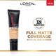 L'Oreal Paris Infallible 24H Matte Cover Liquid Foundation - 125 Natural Rose 35 ml - Foundation