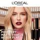 Loreal Paris Color Riche Intense Volume Matte Lipstick - 276 La Leather Liberated 1.8 gm - Lipsticks