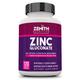 Zenith Nutrition Zinc Gluconate 30 mg Veg Capsules 120's - Calcium And Minerals