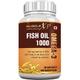MuscleXP Fish Oil 1000 Omega-3 Softgel 90's - Omega Fish Oil Fatty Acids
