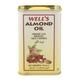 Wells Almond Oil 175 ml - Hair Oils