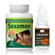 Natural Sexoman Capsule 60's + Sexual Wellness Oil 15 ml - Sexual Healthcare