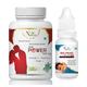 Natural Win Power 500 mg Capsule 60's + Big Penis Size Oil 15 ml - Sexual Healthcare