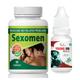 Natural Sexomen Capsule 60's + Young on Gold Oil 15 ml - Sexual Healthcare