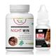 Natural Night Win Capsule 60's + Ling Booster Oil 15 ml - Sexual Healthcare