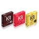 K2 Condoms Combo (Chocolate, Strawberry, Extra Time without Flavor - Pack of 3 x 3's Each) - Plain/Flavoured Condoms