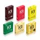K2 Condoms Combo (Chocolate, Strawberry, Banana - Pack of 3 x 10's Each) + (Mint, Vanilla, Extra Time without Flavor - Pack of 3 x 3's Each) - Plain/Flavoured Condoms