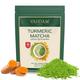 Vahdam Turmeric Matcha Green Tea Powder 50 gm - Teas