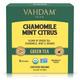 Vahdam Chamomile Mint Citrus Green Tea Bags 15's - Teas