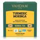 Vahdam Turmeric Moringa Herbal Tea Infusion Bags 15's - Teas