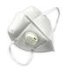 1Mile 5 Layer N95 Mask with Respirator - White (Pack of 5) - Face Mask