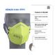 Venus V44+ FFP1 S Respirator Mask (Pack of 2) - Face Mask