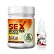 Natural Sex Booster Powder 100 gm + Penis Enlargement Oil 15 ml - Sexual Healthcare
