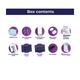 MicroGo GOassure LITE Hand Hygiene Station + Alcohol Based Handrub Refill (Pack of 6 x 500 ml) - Hand Sanitizer