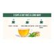 Vahdam Green Tea Bags - Ginger Mint 15's - Teas