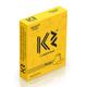 K2 Condoms Delight Series (Dotted) - Mango 3's - Plain/Flavoured Condoms